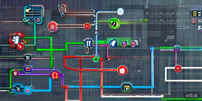 独立站运营核心：社交媒体矩阵驱动全球流量的策略图，展示多个平台联动