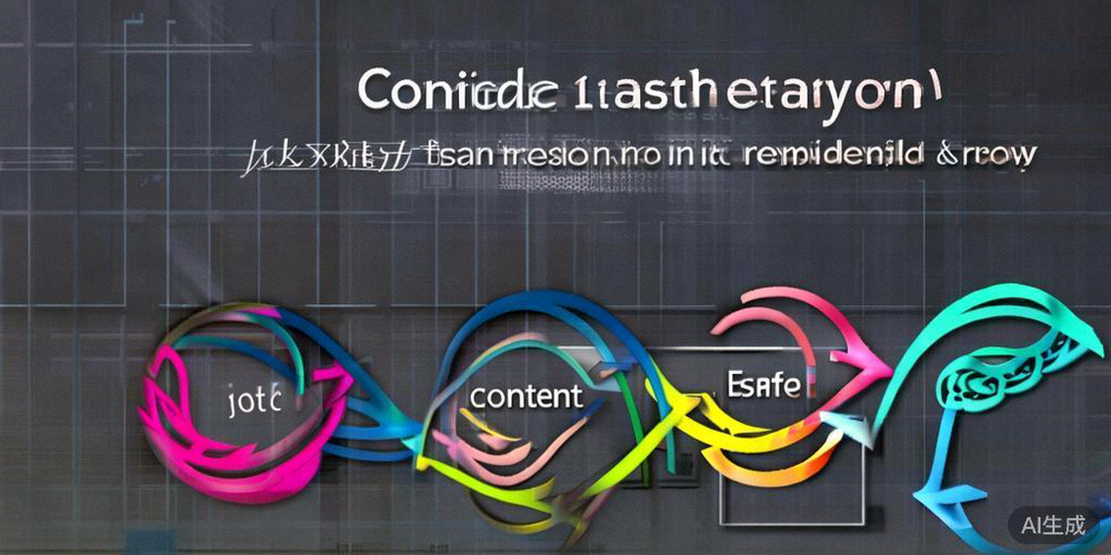 社交媒体与独立站协同增长飞轮模型示意图，展示内容、流量、数据与转化的循环关系