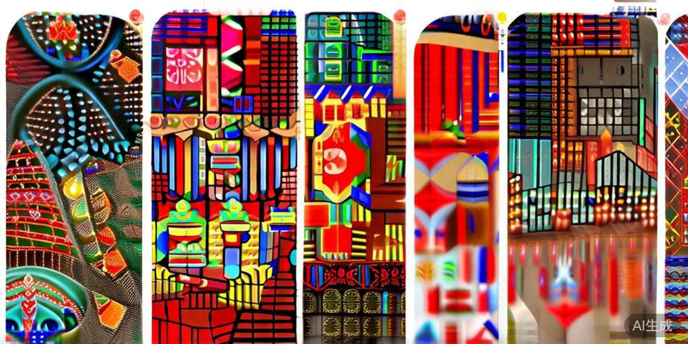 不同国家节日营销场景拼贴，包括圣诞、排灯节、春节等装饰