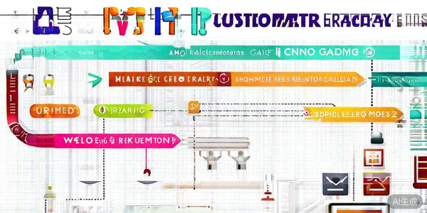 邮件营销与客户留存策略：自动化邮件流程，包括欢迎系列、购物车挽回、个性化推荐等客户旅程图