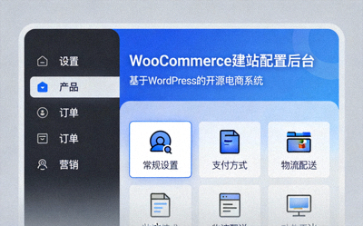 WooCommerce建站配置后台 - 基于WordPress的开源电商系统